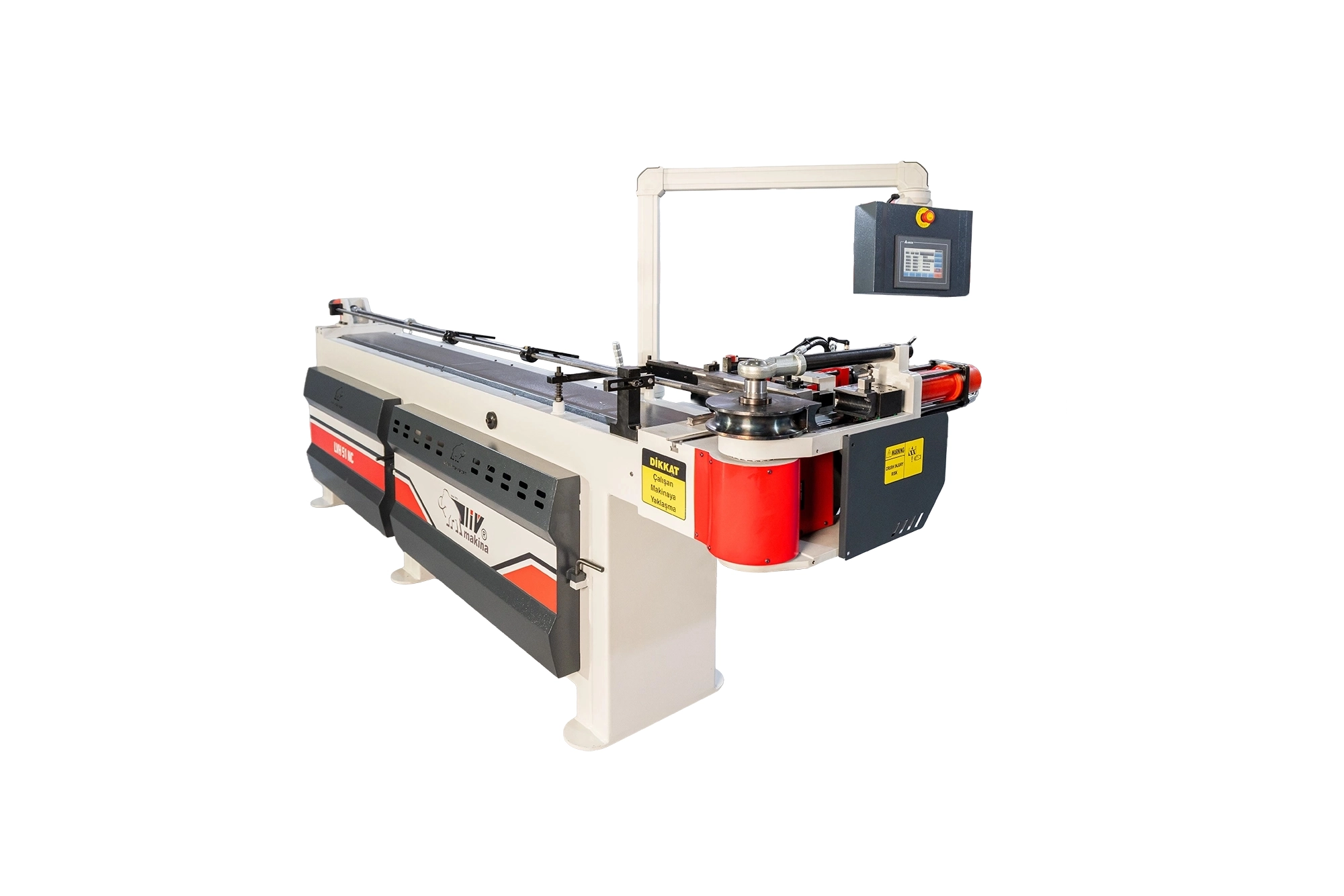 SEMI 51 NC Yarı Otomatik Boru Bükme Makinesi